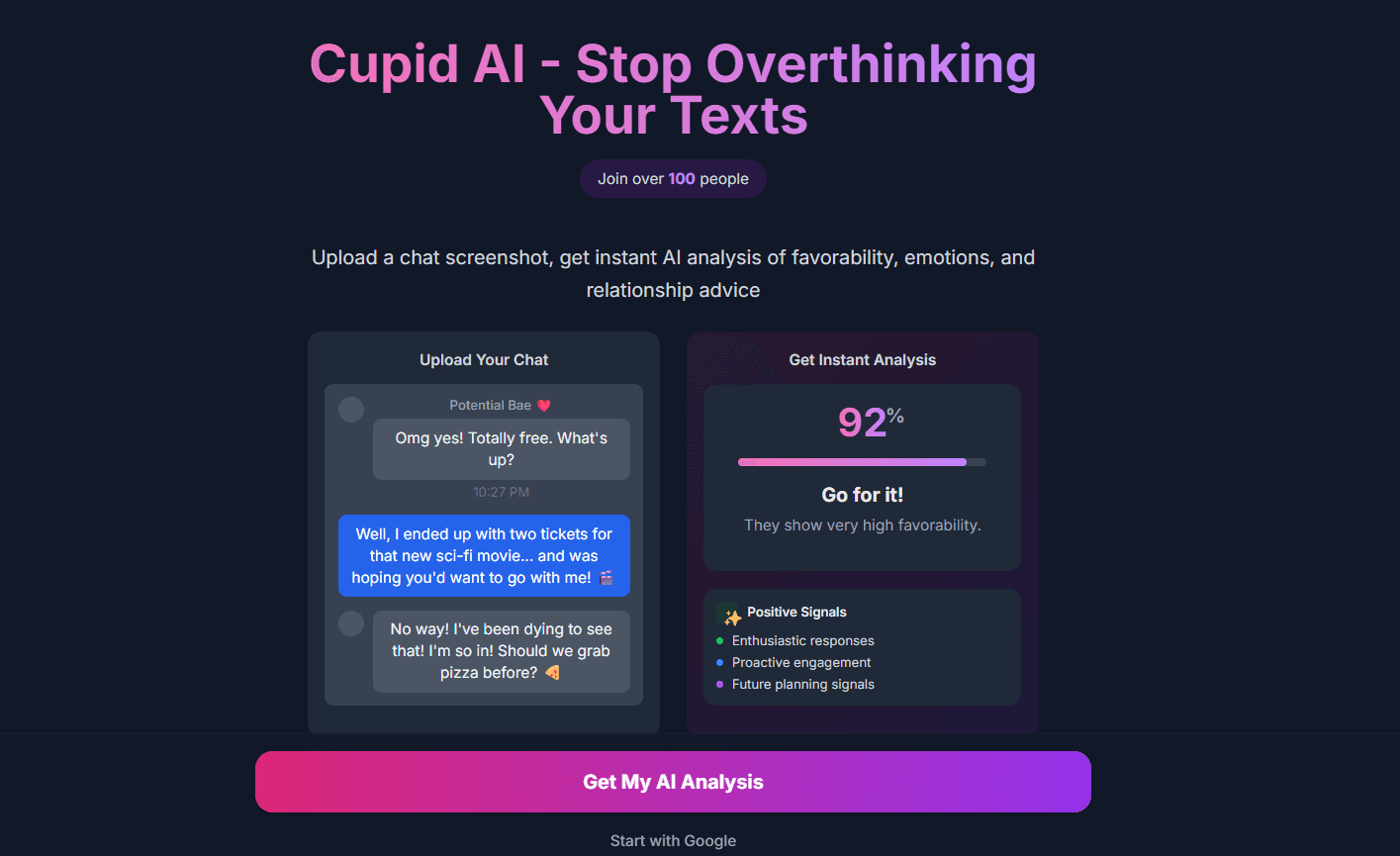 Cupid AI Frontend & Backend